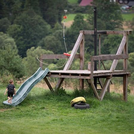 Polanka Beskid Niski Cute Cabin With Spectacular Views Hanczowa Екстериор снимка