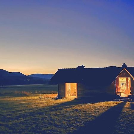 Polanka Beskid Niski Cute Cabin With Spectacular Views Hanczowa Екстериор снимка