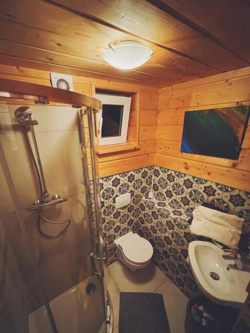 Polanka Beskid Niski Cute Cabin With Spectacular Views Hanczowa Екстериор снимка