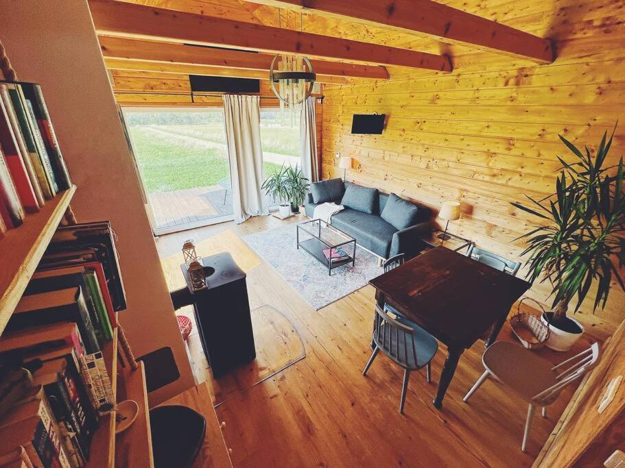 Polanka Beskid Niski Cute Cabin With Spectacular Views Hanczowa Екстериор снимка