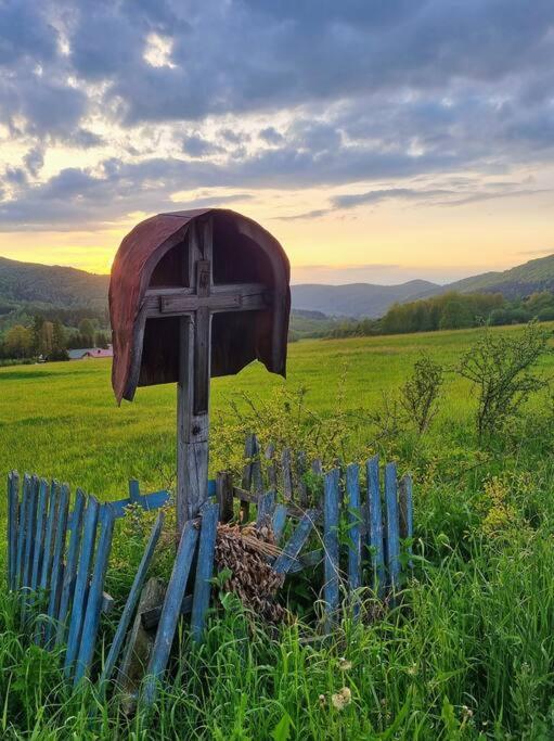 Polanka Beskid Niski Cute Cabin With Spectacular Views Hanczowa Екстериор снимка
