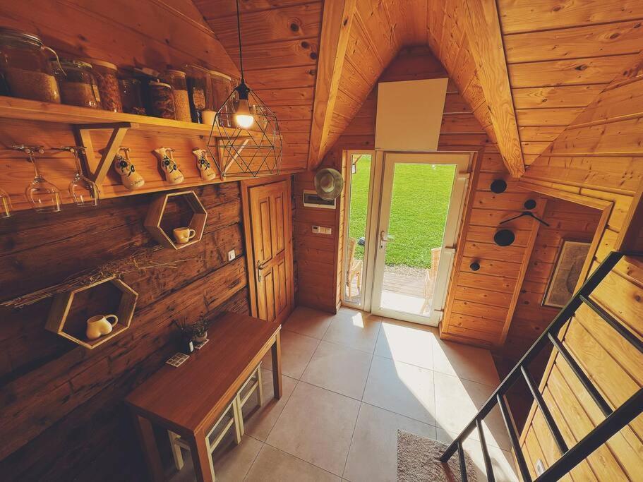 Polanka Beskid Niski Cute Cabin With Spectacular Views Hanczowa Екстериор снимка