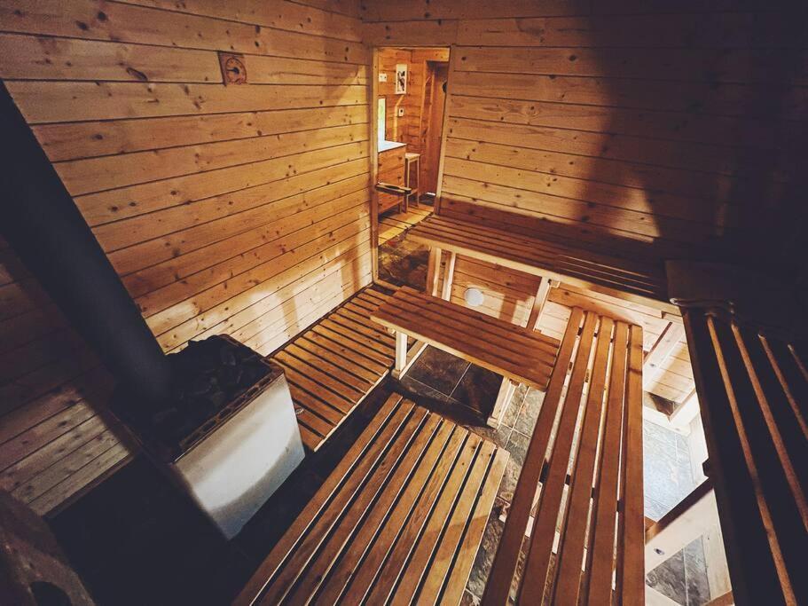 Polanka Beskid Niski Cute Cabin With Spectacular Views Hanczowa Екстериор снимка